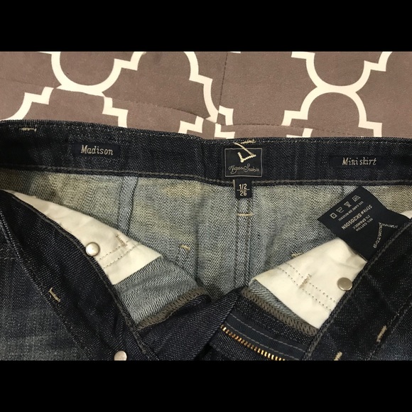 Vigoss Denim Mini Skirt - Picture 3 of 6